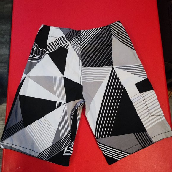 Brody board short grey black white men's size 30 - Picture 4 of 7